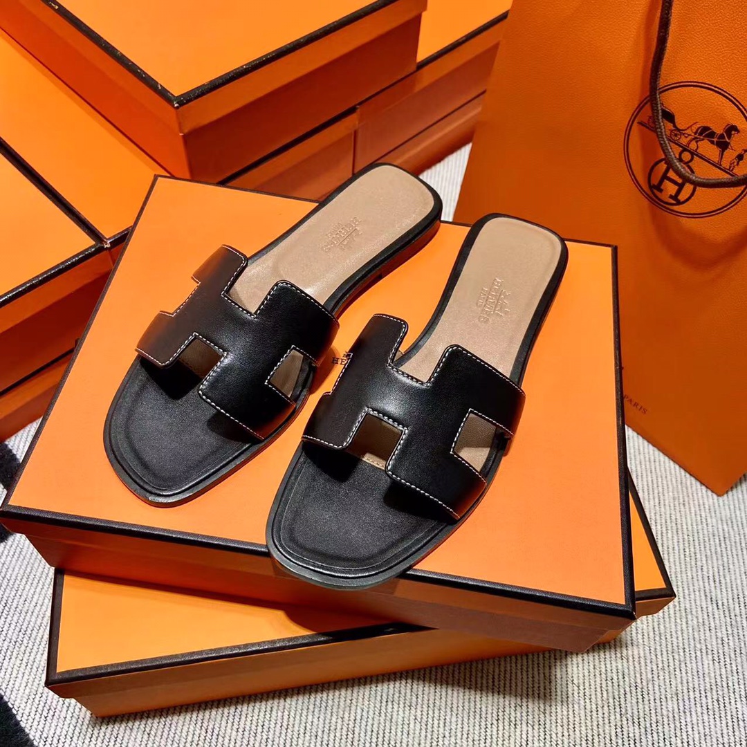 에르메스 올수공 오란 슬리퍼 샌들 스위프트 43